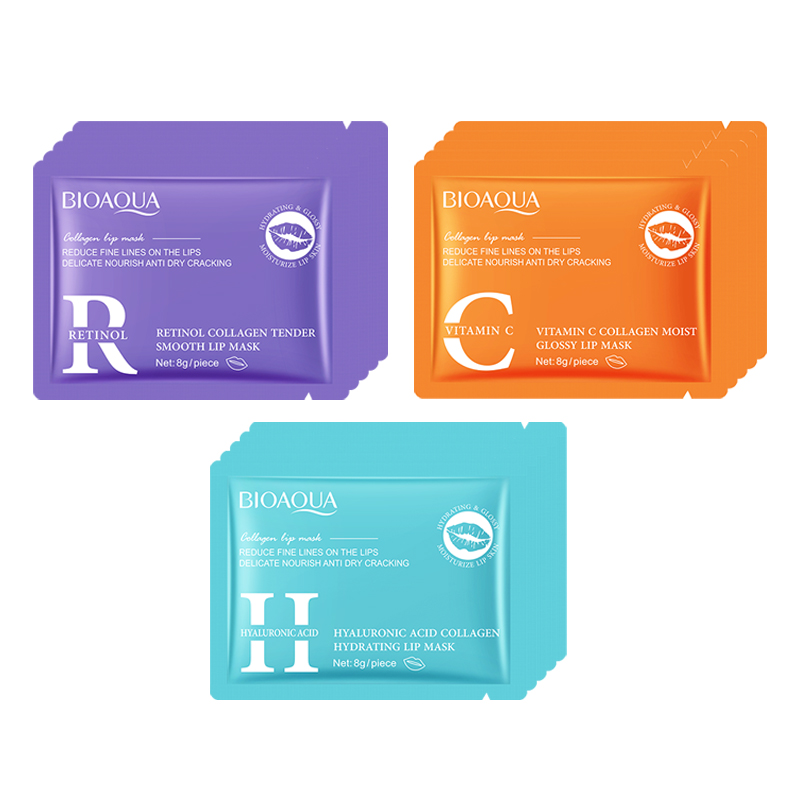 Collagen Eye Patch - Bioaqua retinol cristal colágeno máscara de
