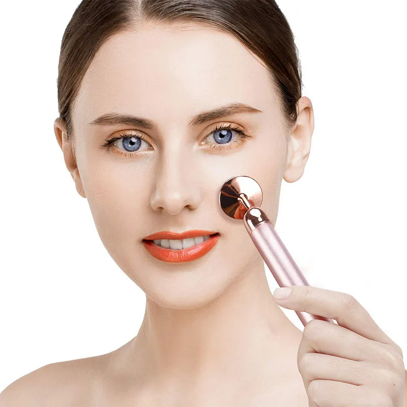 Jade Roller Gua Sha - Rolo 3d 3 em 1, pedra