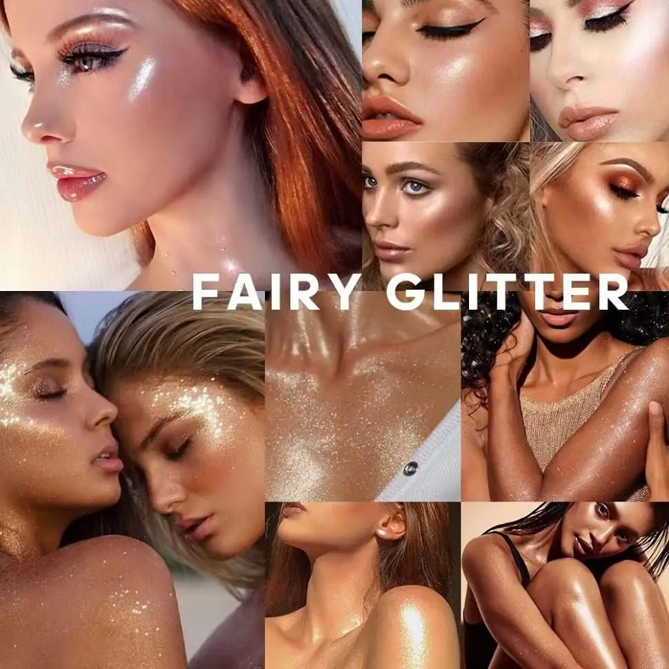 Beauty Makeup Kids - Beleza glitter vara sereia traje corpo