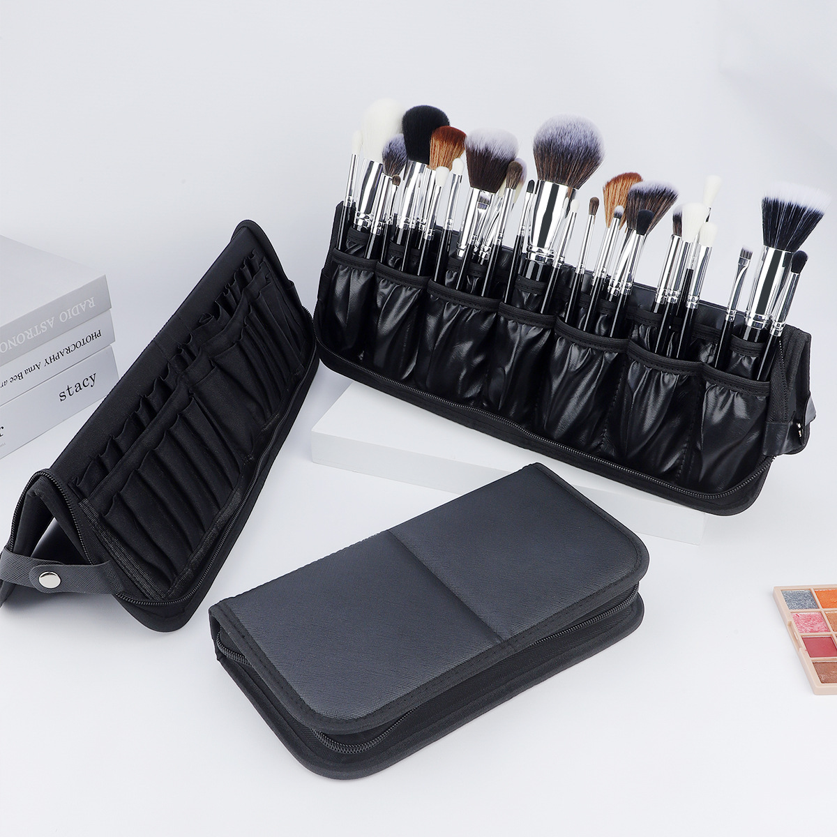 Grande preto dobrável saco de  - Beauty Preservation Makeup Bag avaliação e preço