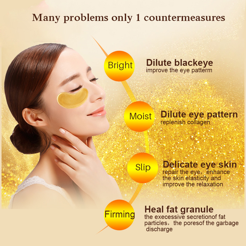 10/20 pçs máscara de olho de c - Collagen Eye Patch avaliação e preço
