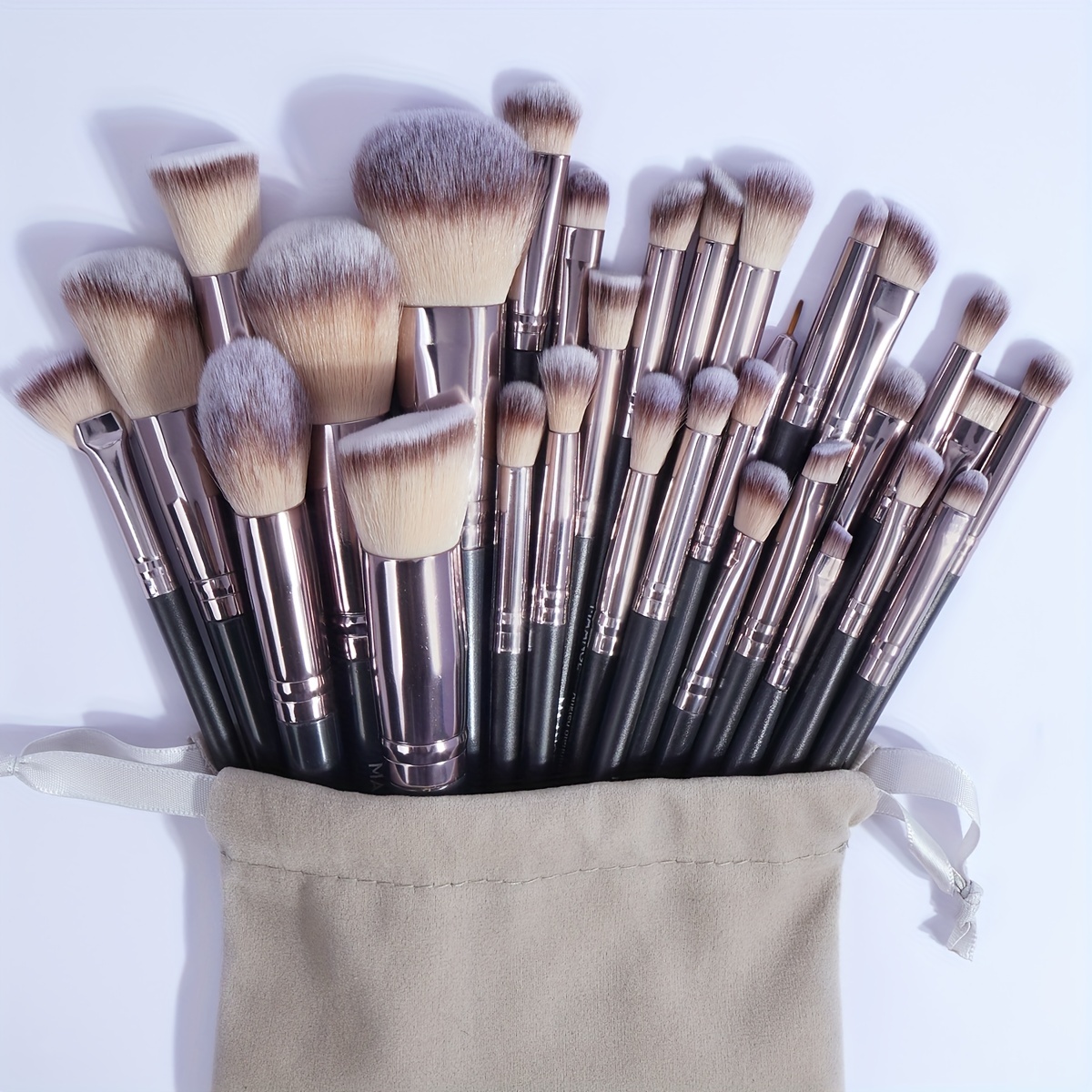 MAANGE-Professional Makeup Bru - Huda Beauty Makeup Brush Set avaliação e preço