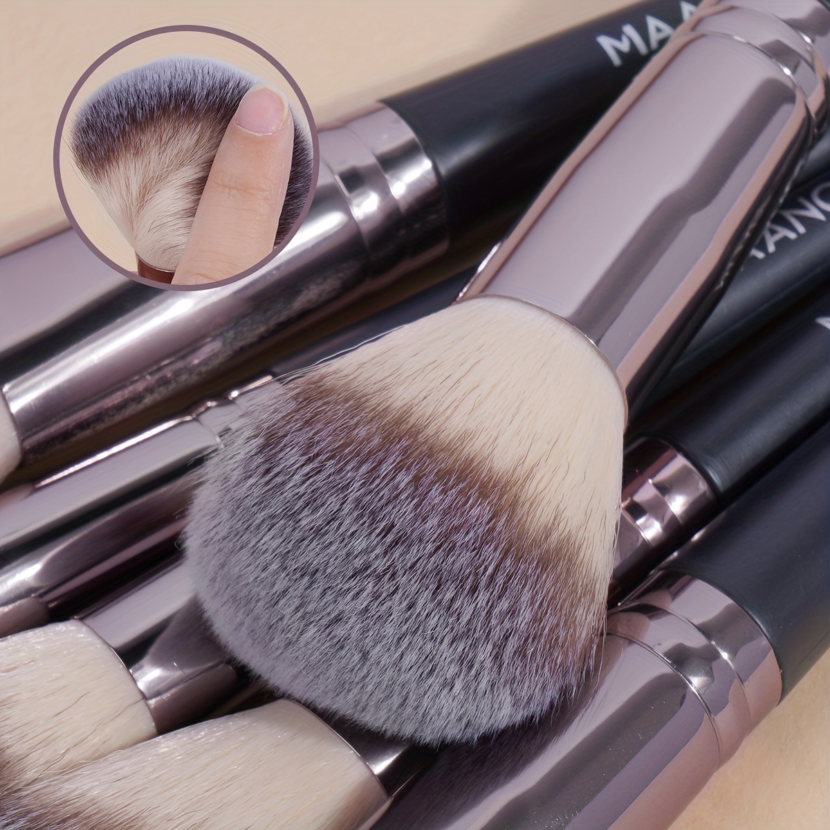 MAANGE-Professional Makeup Bru - Huda Beauty Makeup Brush Set avaliação e preço