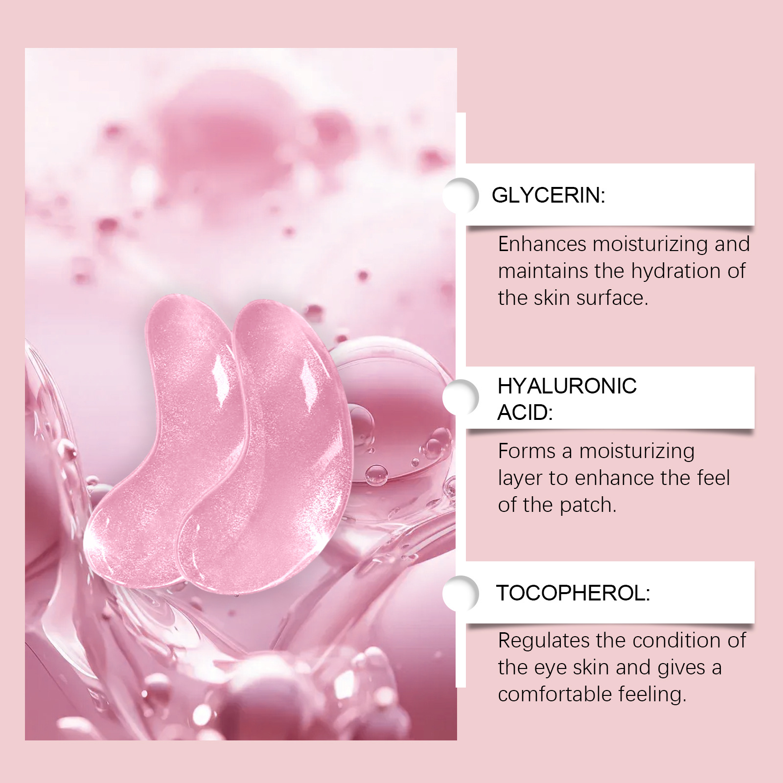 Máscara de olho solúvel em águ - Collagen Eye Patch avaliação e preço