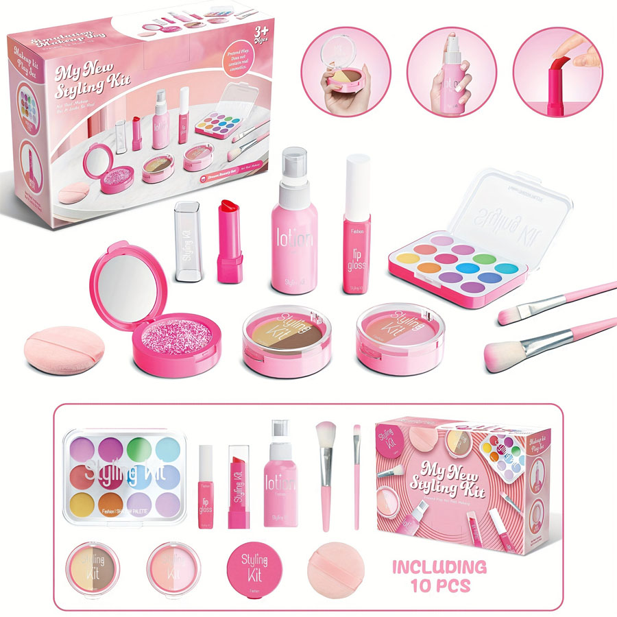Conjunto de brinquedos de maqu - Beauty Makeup Tool Collection avaliação e preço