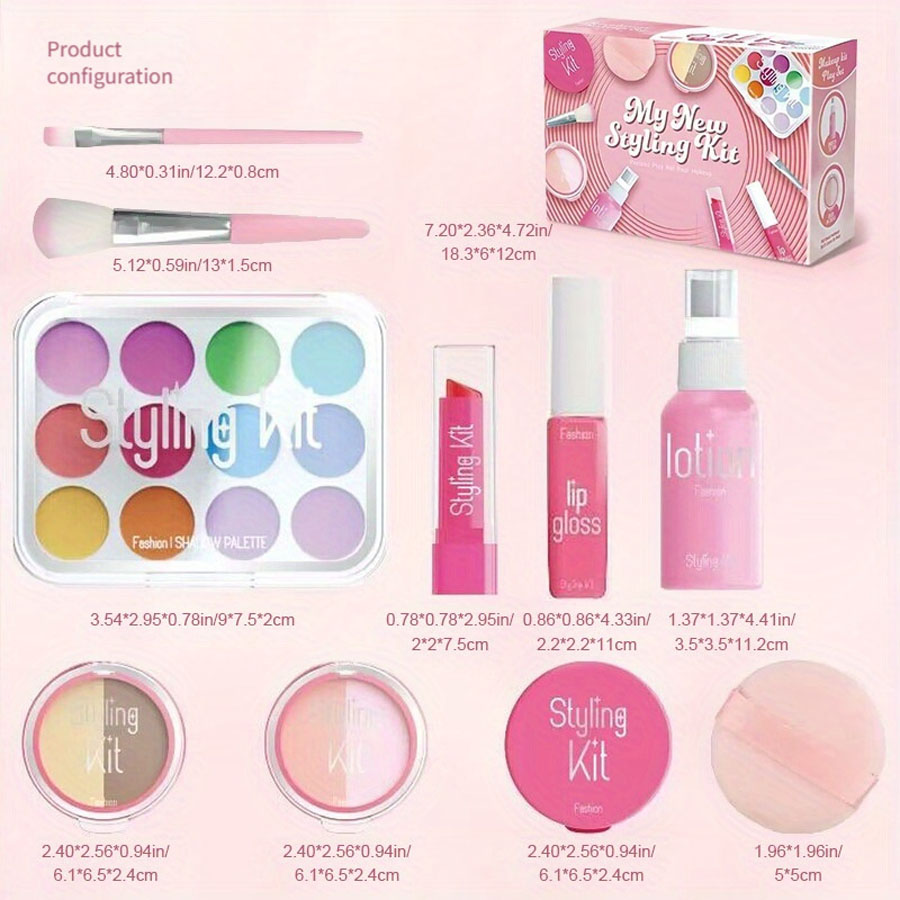 Conjunto de brinquedos de maqu - Beauty Makeup Tool Collection avaliação e preço