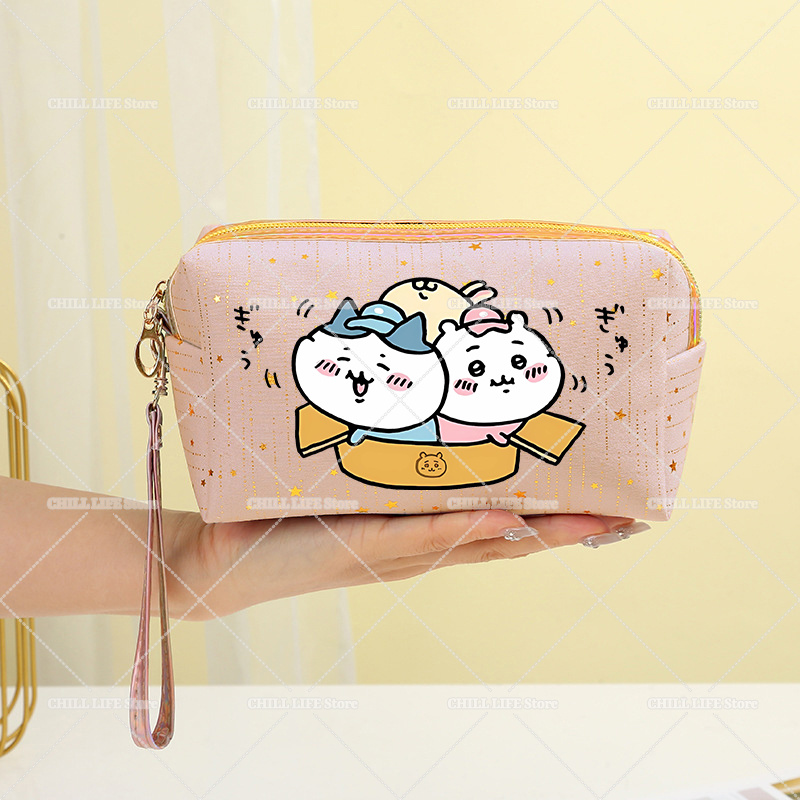 Bolsa de Maquiagem Chiikawas H - Beauty Preservation Makeup Bag avaliação e preço
