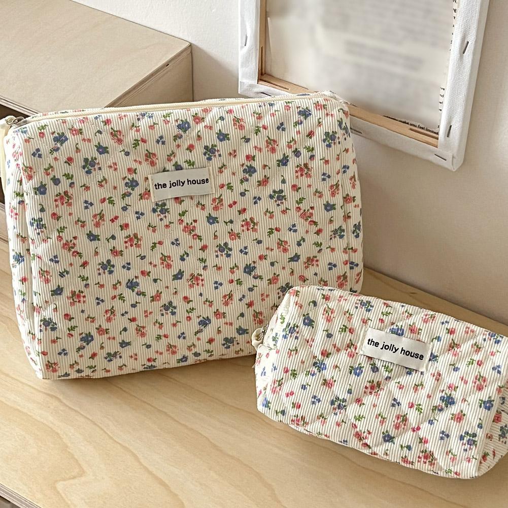 Bolsa de Maquiagem Vintage Flo - Beauty Preservation Makeup Bag avaliação e preço