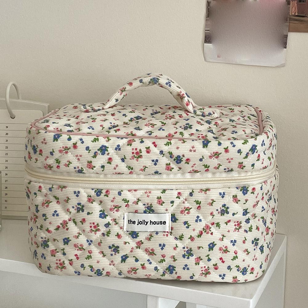 Bolsa de Maquiagem Vintage Flo - Beauty Preservation Makeup Bag avaliação e preço