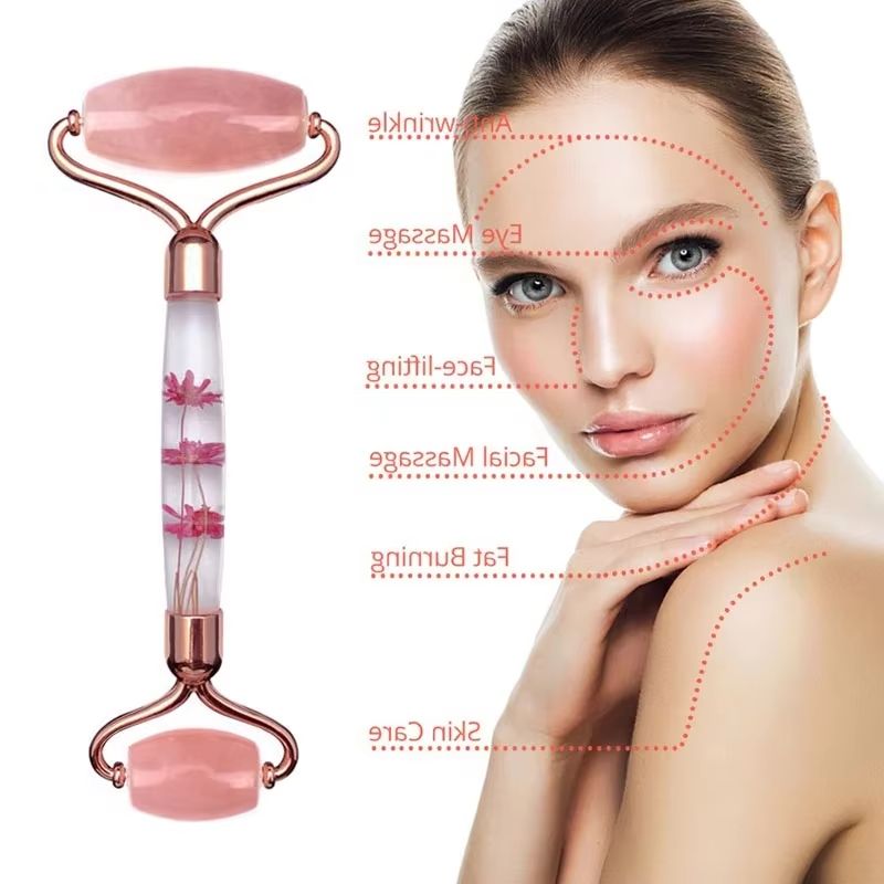 Massageador Facial de Quartzo  - Jade Roller Gua Sha avaliação e preço