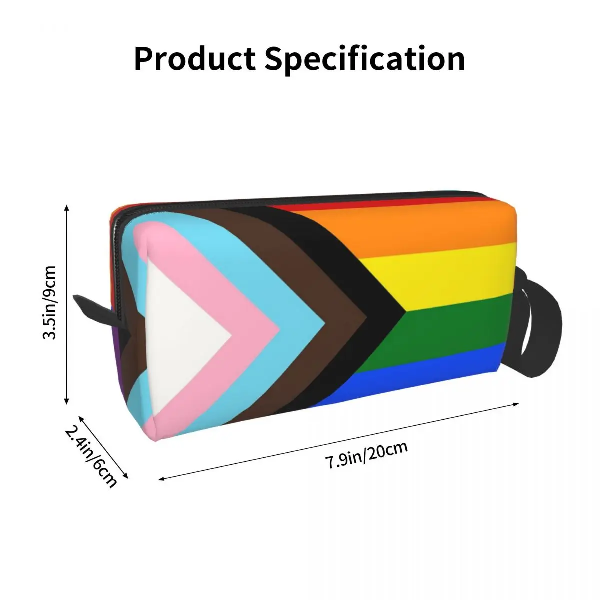 Progress orgulho bandeira saco - Beauty Makeup Kit Box avaliação e preço