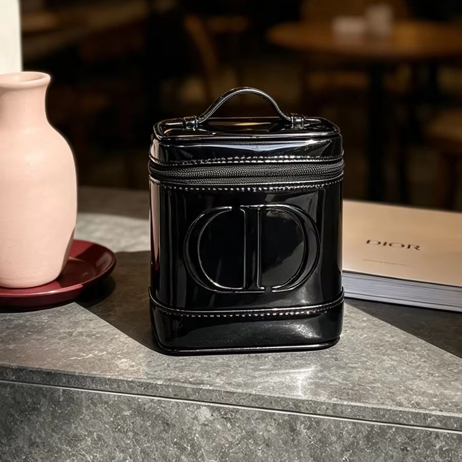Bolsa DIOR em malha preta para - Beauty Preservation Makeup Bag avaliação e preço