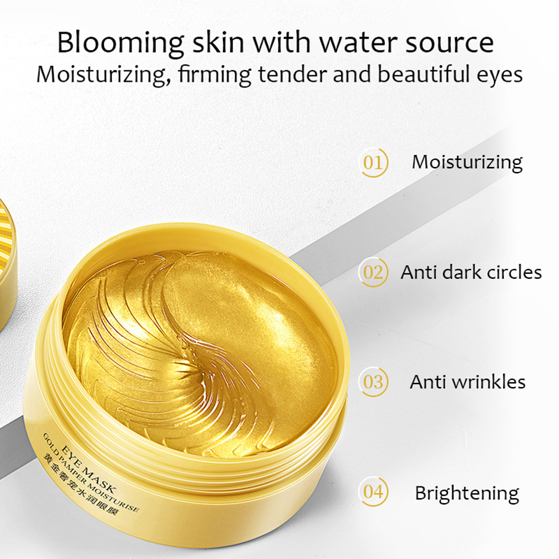60 pçs/caixa BIOAQUA Colágeno  - Collagen Eye Patch avaliação e preço
