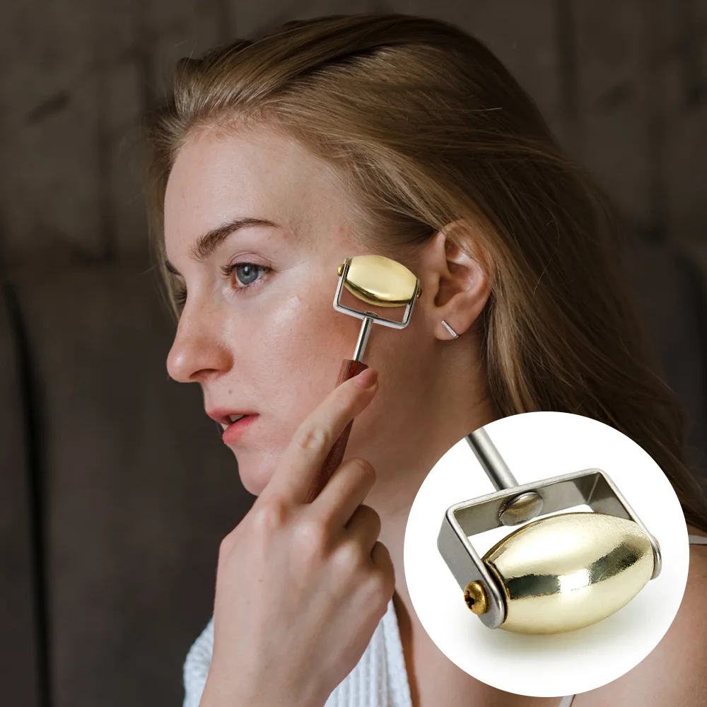 Rolo de Jade de Aço Inoxidável - Jade Roller Gua Sha avaliação e preço
